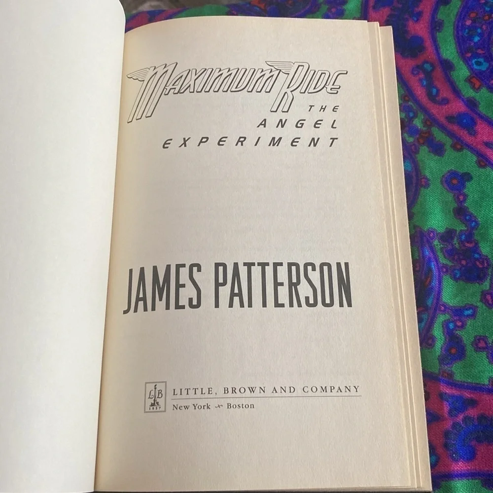 Maximum Ride The Angel Experiment James Patterson Hardcover 2005 First Edition